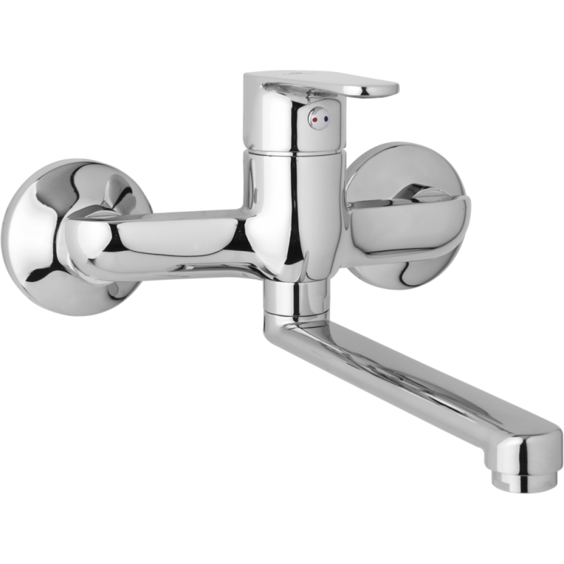 Nástěnná dřezová a umyvadlová baterie TIRA, rozteč 150 mm, ramínko 200 mm