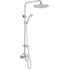 Sprchová zostava s batériou SLIM s horným vývodom, priemer 25cm, s príslušenstvom