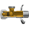 Rohový ventil, 1/2" - 3/8", bez filtru